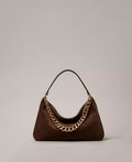 LILIANE' MEDIUM SUEDE ΤΣΑΝΤΑ (COFFEE) TWINSET