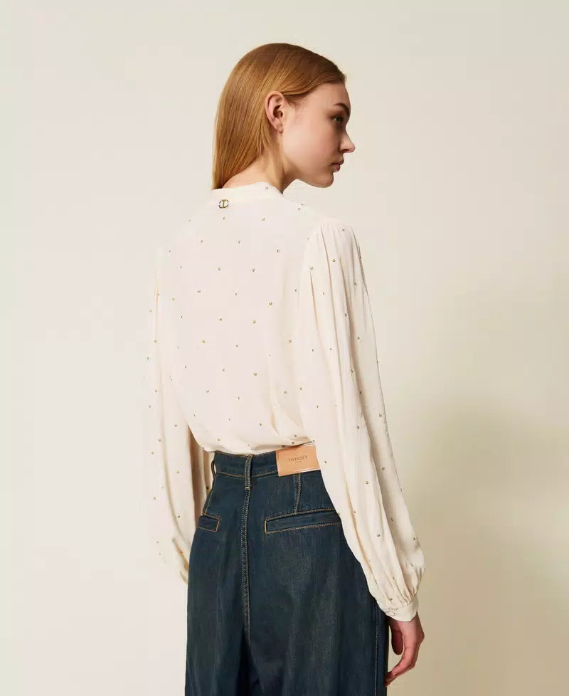 ΜΠΛΟΥΖΑ ΜΕ ΚΕΝΤΗΜΑ LUREX TWINSET