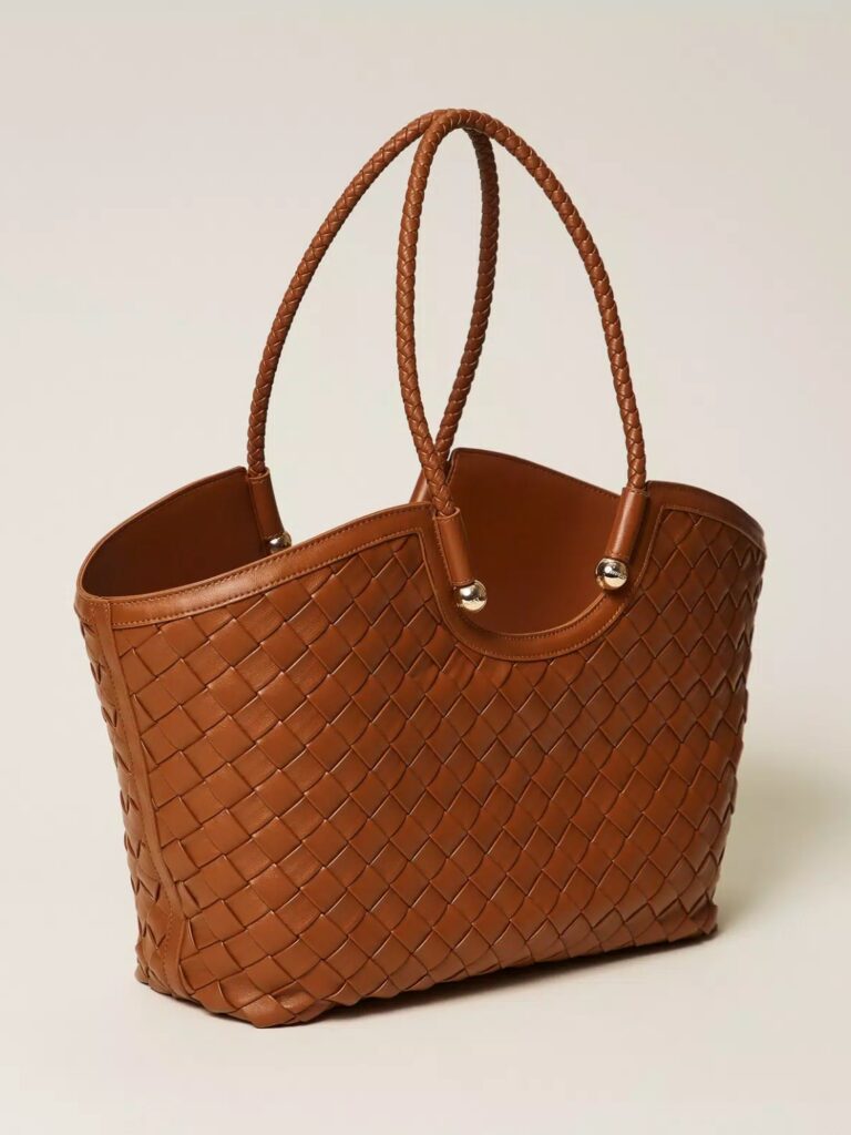 ΧΕΙΡΟΠΟΙΗΤΗ ΤΣΑΝΤΑ SHOPPER TWINSET