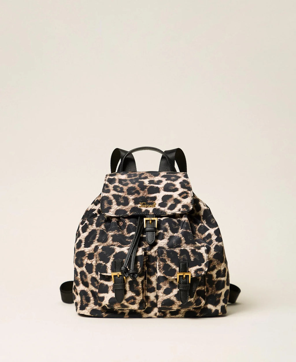 ANIMAL PRINT BACKPACK TWINSET