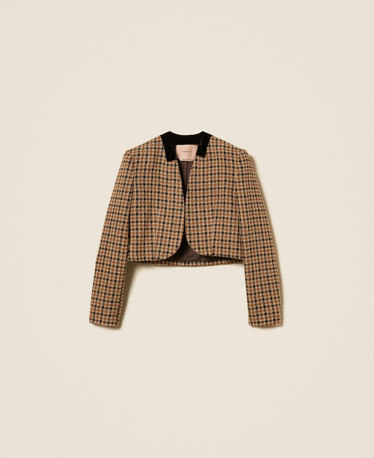 BOUCLE ΚΑΡΟ ΣΑΚΑΚΙ ΤΥΠΟΥ SPENCER TWINSET