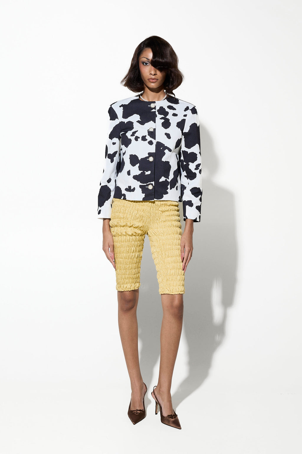 JACKET (WHITE COW)  MILKWHITE