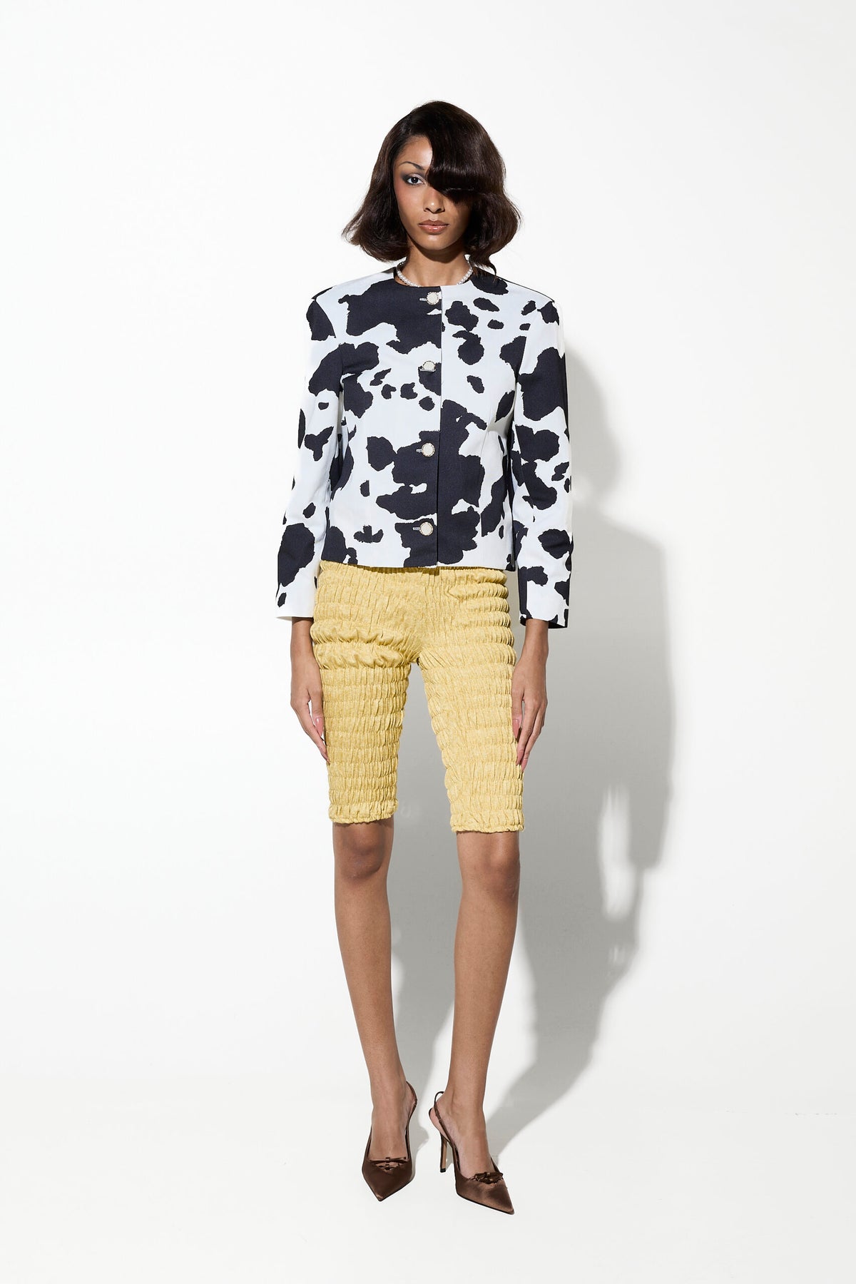 JACKET (WHITE COW)  MILKWHITE