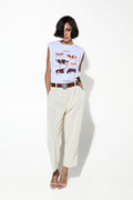ΑΜΑΝΙΚΟ T-SHIRT (WHITE) MILKWHITE