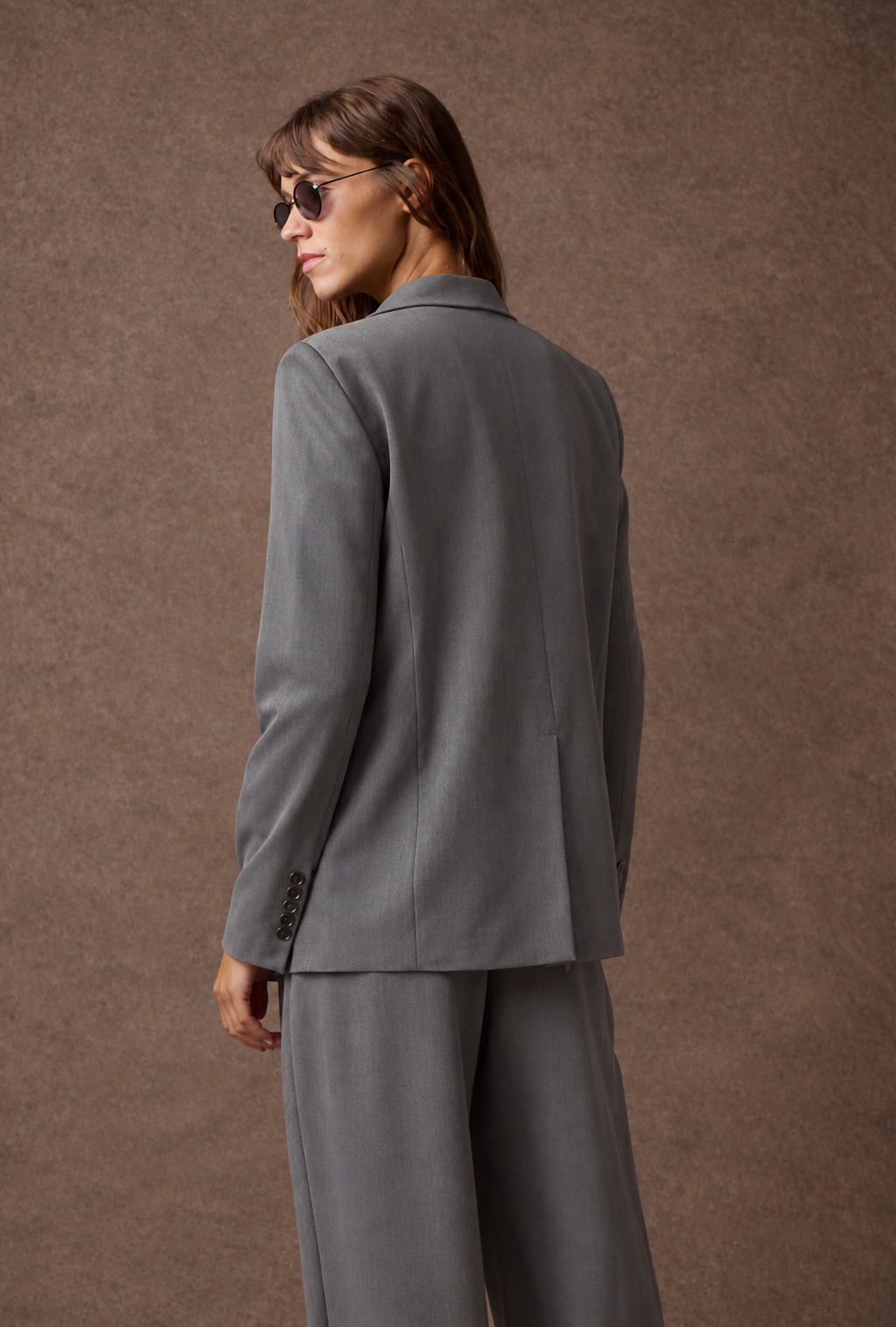 'ALBINA' ΣΤΑΥΡΩΤΟ ΣΑΚΑΚΙ (GRAY) MAMOUSH