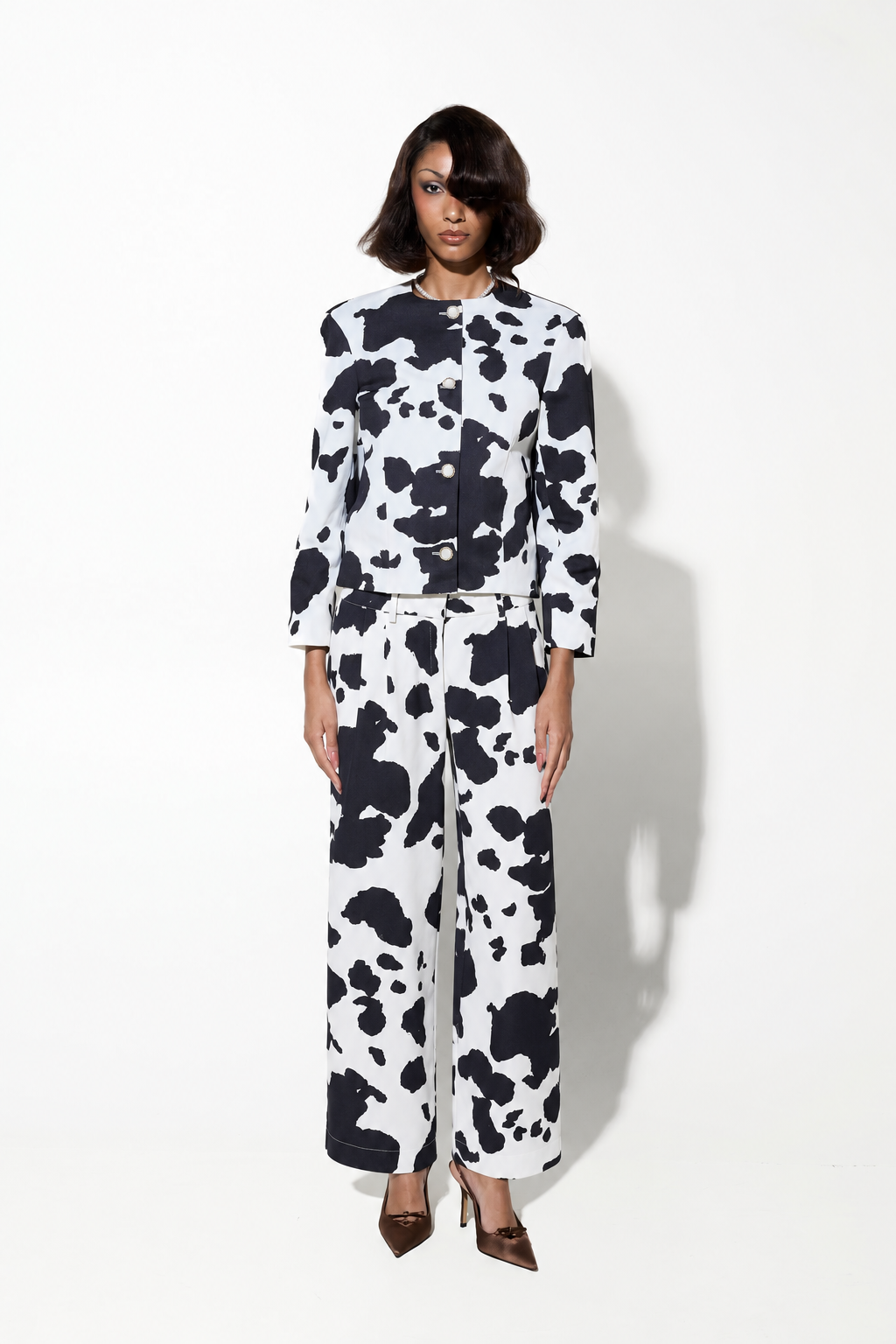 JACKET (WHITE COW)  MILKWHITE