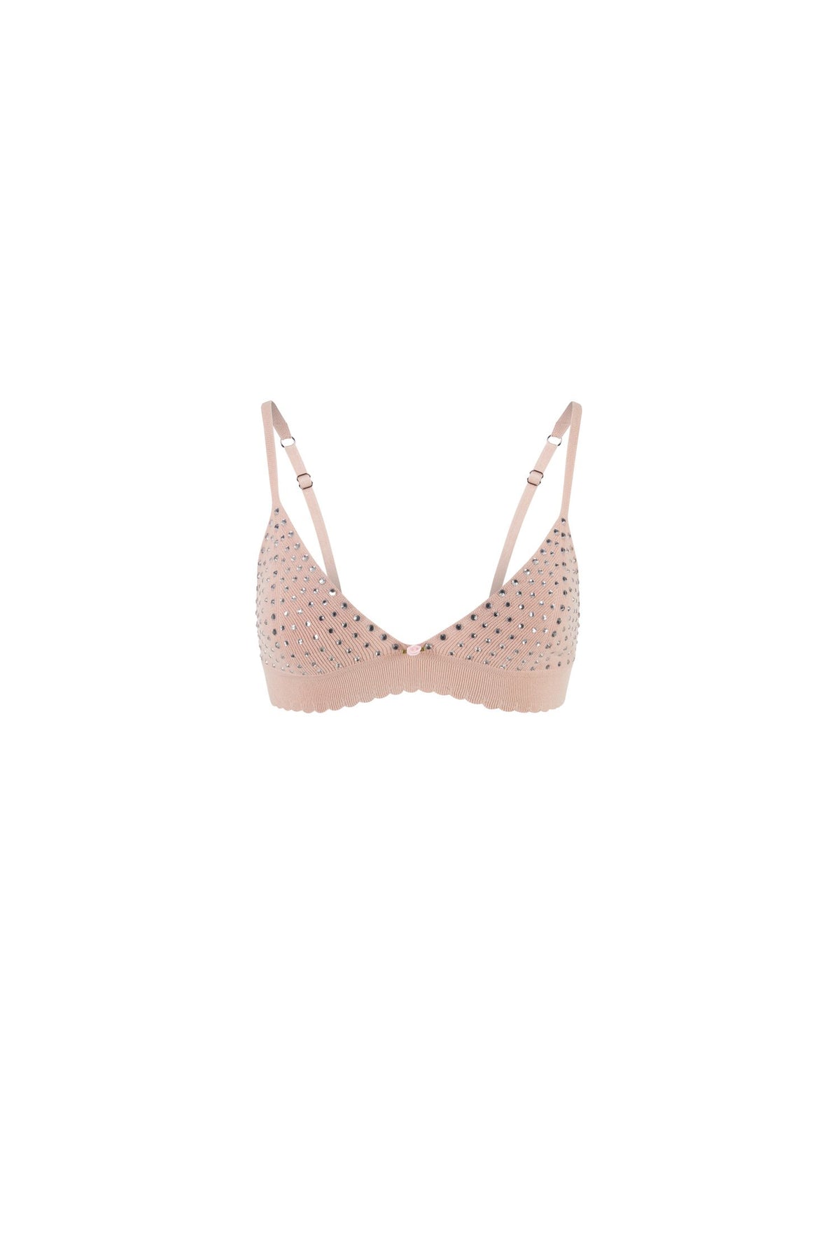 COURTNEY ΠΛΕΚΤΟ TOP (BABY PINK) ANIYEBY