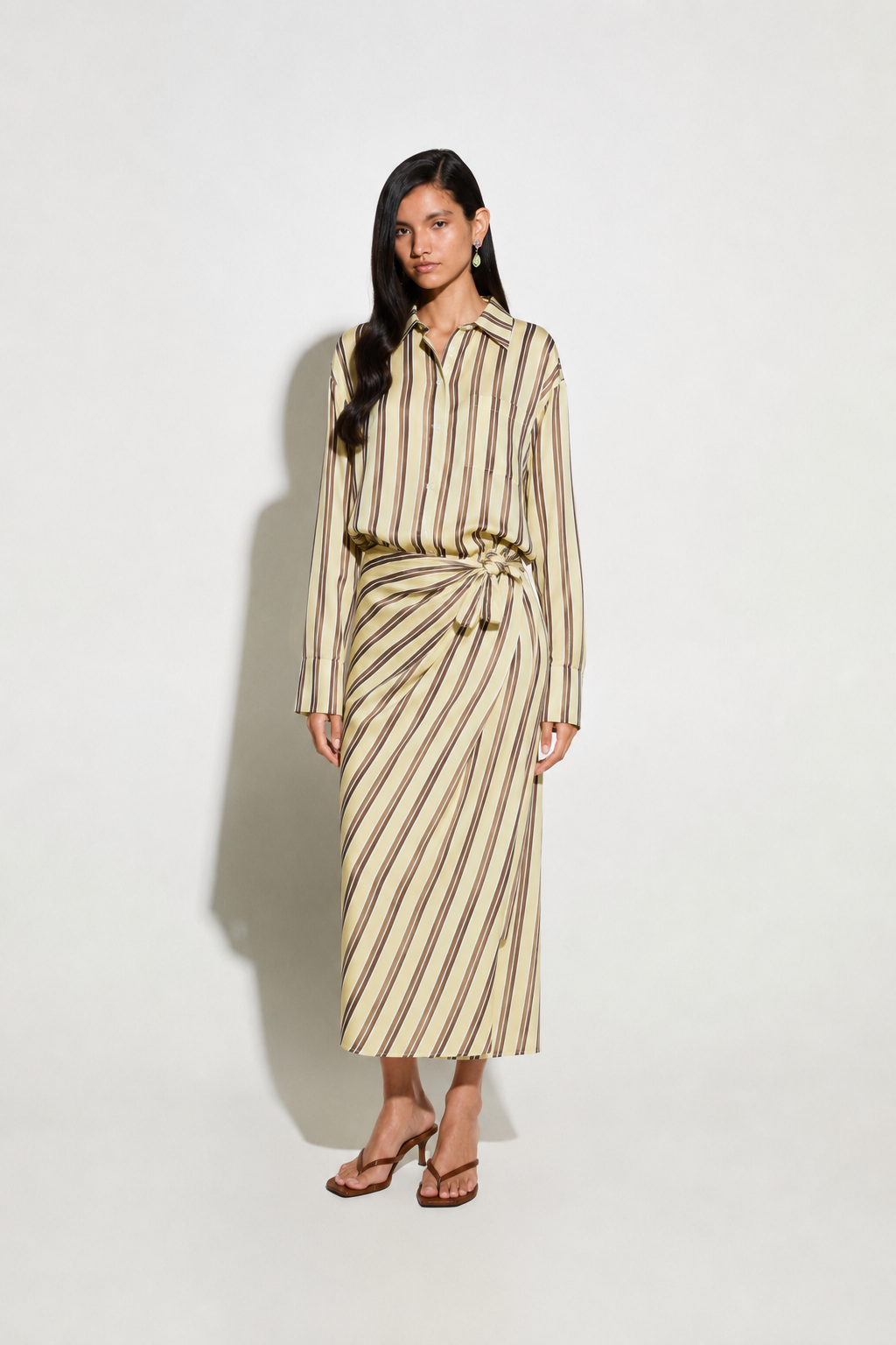 ΡΙΓΕ ΚΡΟΥΑΖΕ ΦΟΥΣΤΑ (STRIPES BANANA) MILKWHITE
