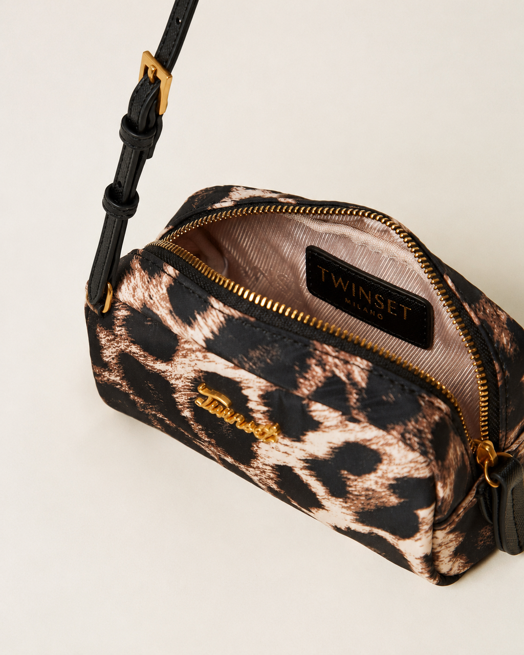 MINI ΤΣΑΝΤΑ ΜΕ ANIMAL PRINT TWINSET