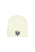 BEANIE ΠΛΕΚΤΟ ΣΚΟΥΦΑΚΙ (WHITE) ANIYE BY