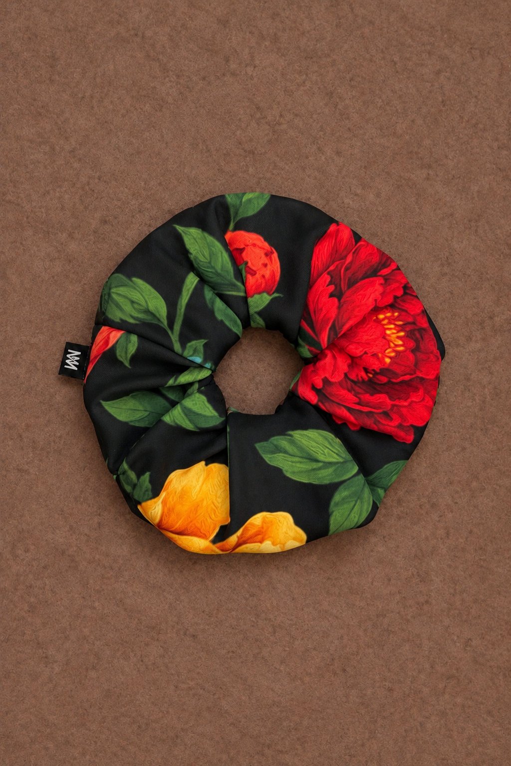 SCRUNCHIES (MIDNIGHT BLOOM) MAMOUSH