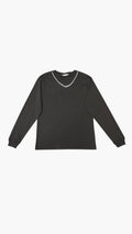 ΜΠΛΟΥΖΑ ΜΕ ΠΕΡΛΕΣ (FADED BLACK) MILKWHITE