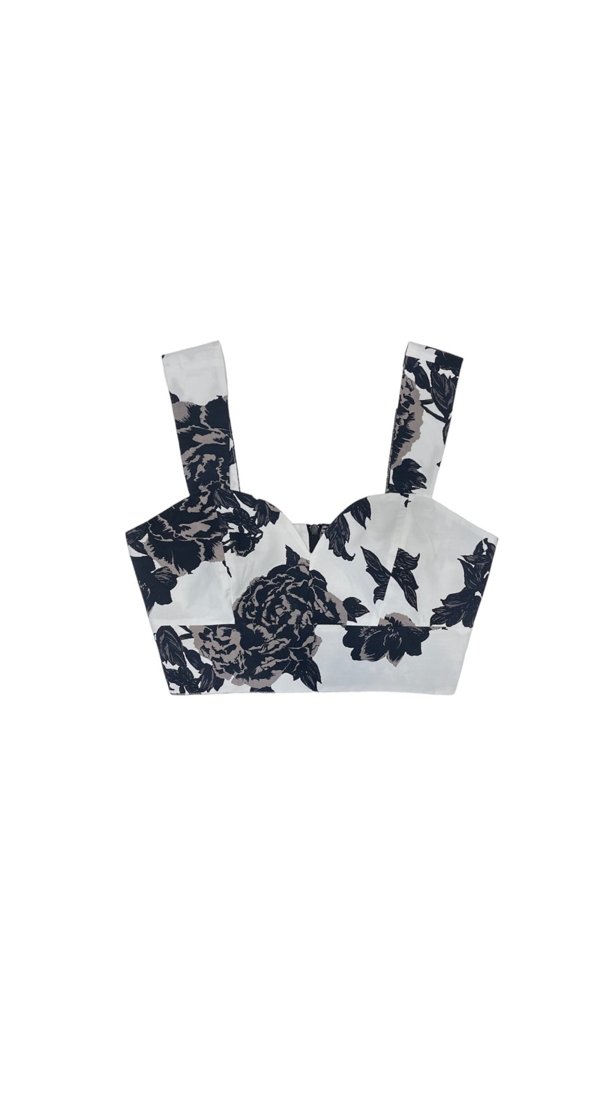 IRO CROP TOP (WHITE ROSES) MAMOUSH