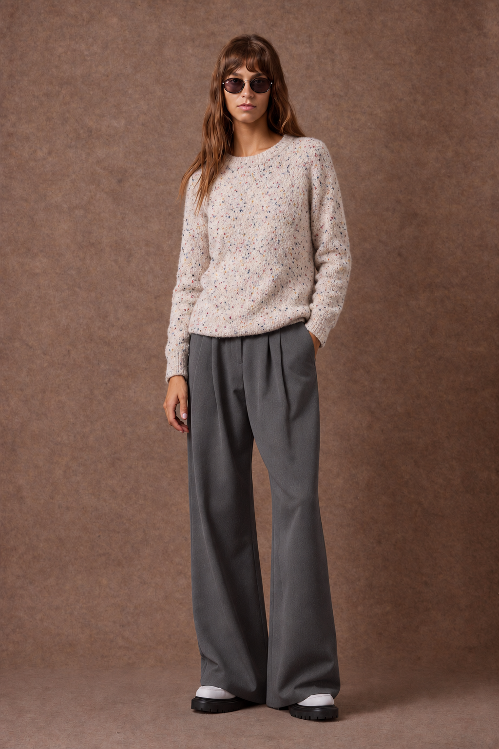 'LUCY' ΦΑΡΔΥ ΠΑΝΤΕΛΟΝΙ (GRAY) MAMOUSH