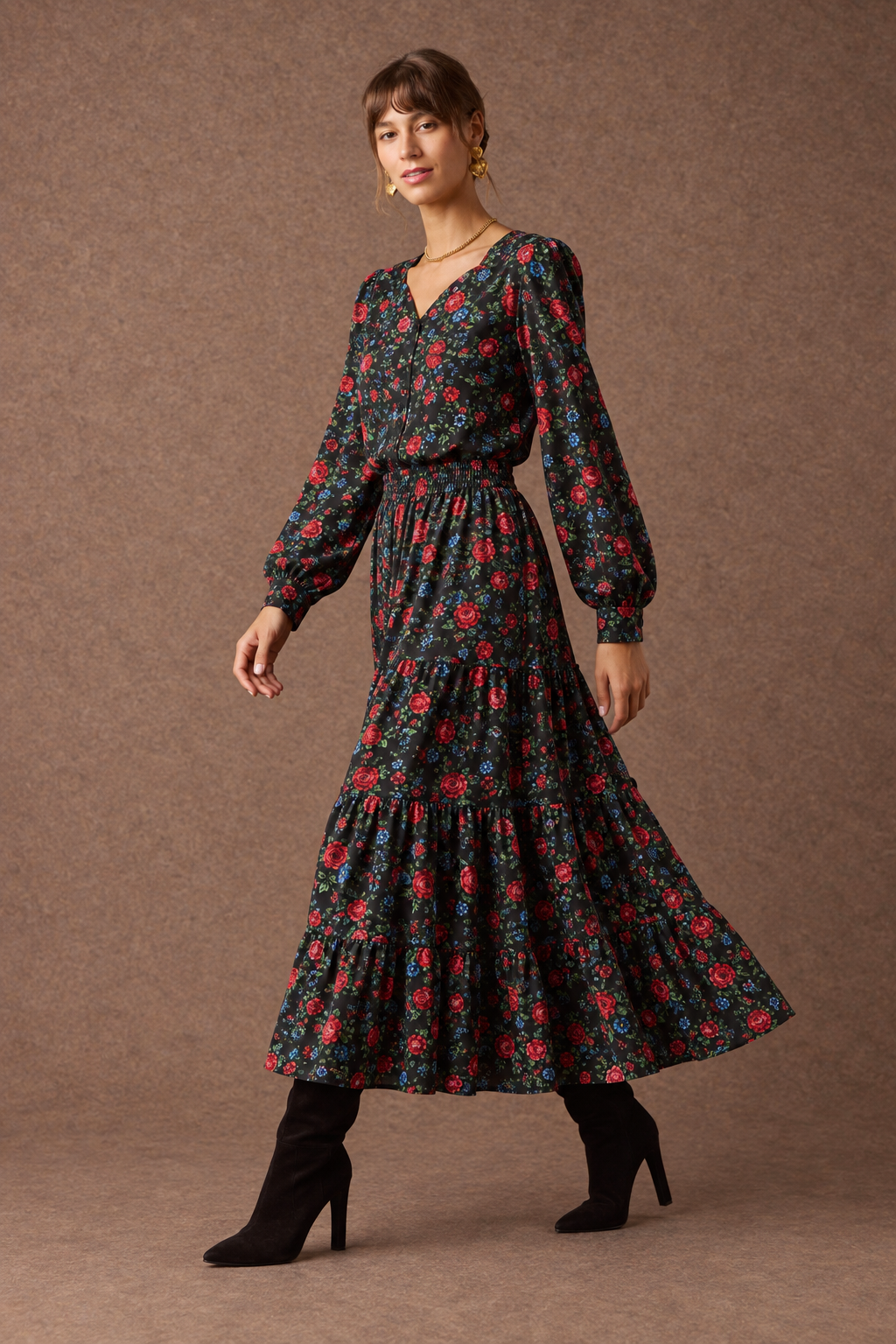 'KIMBERLY' MIDI ΦΟΥΣΤΑ MAMOUSH