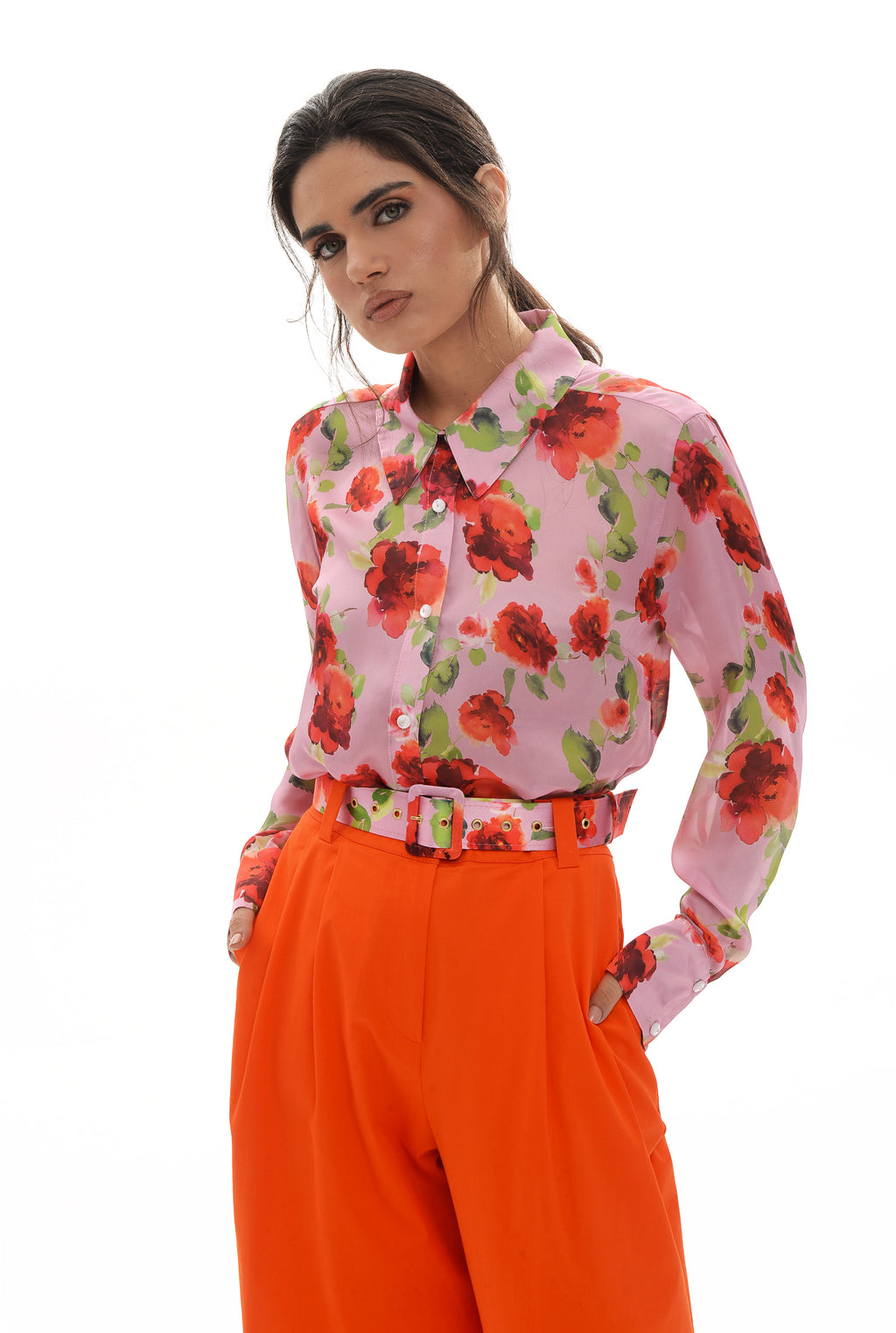 ARETI ΠΟΥΚΑΜΙΣΟ (PINK ROSES) MAMOUSH