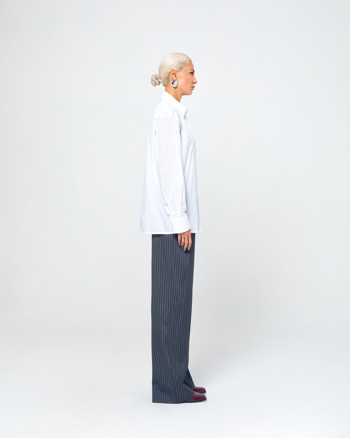 MINA ΠΑΝΤΕΛΟΝΙ ΡΙΓΕ (GRAY/WHITE) MAMOUSH