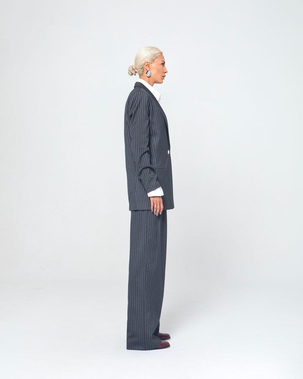 CARLA ΣΑΚΑΚΙ ΡΙΓΕ (GRAY/WHITE) MAMOUSH