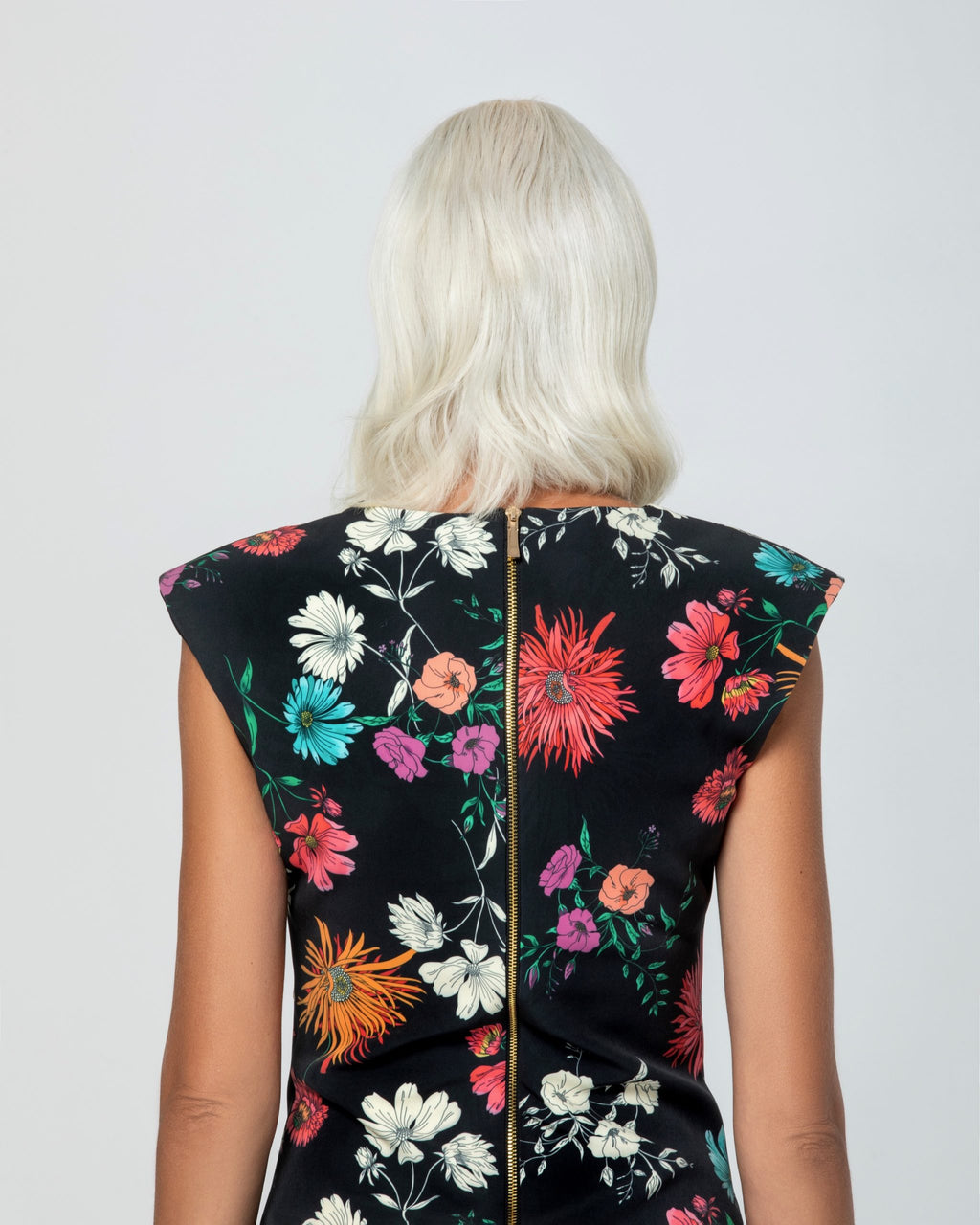 CLEO MIDI ΦΟΡΕΜΑ (FLOWERS) MAMOUSH