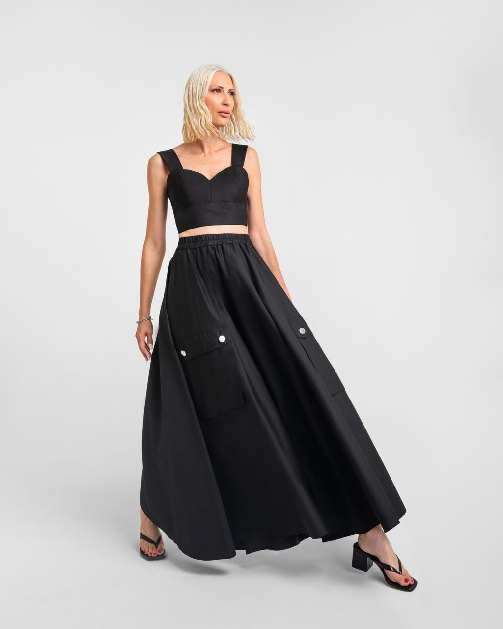 LILY TOP (BLACK) MAMOUSH