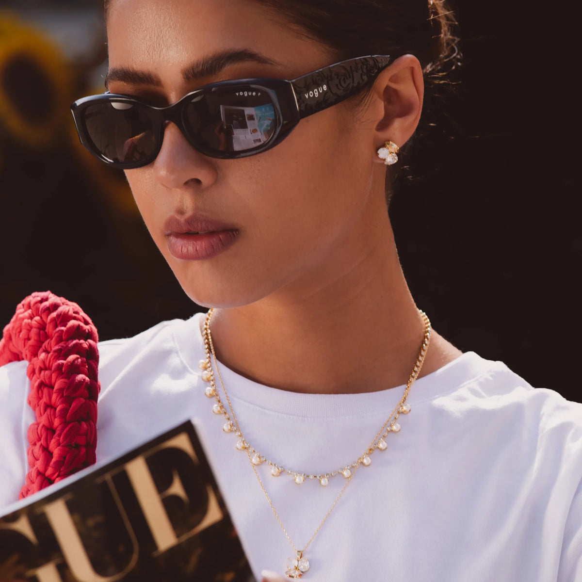 LILY NECKLACE / PEARL CAROLINE SVEBDBOM
