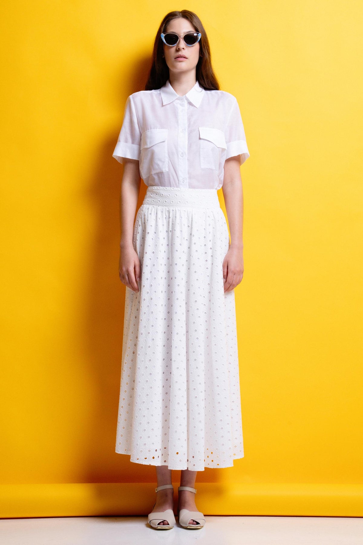 ELIS' ΠΟΥΚΑΜΙΣΟ (WHITE) MAMOUSH