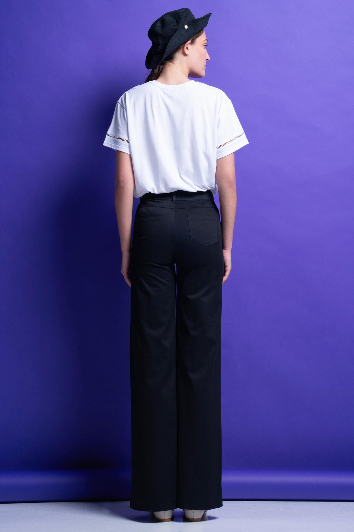 'ALORA' T-SHIRT ΜΟΝΟΧΡΩΜΑ (WHITE) MAMOUSH