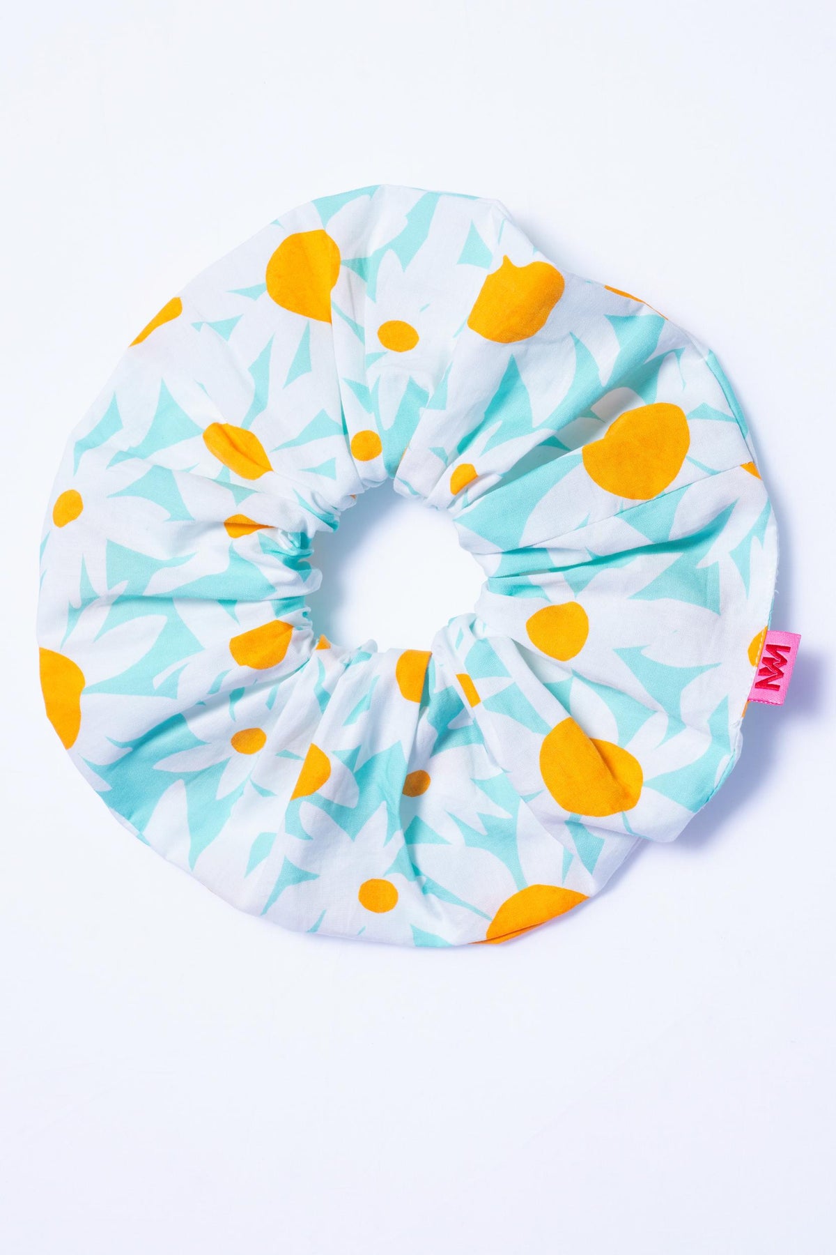 SCRUNCHIES (MINT DAISIES) MAMOUSH