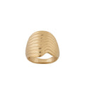 ΔΑΧΤΥΛIΔΙ RIPPLES STUDS S GOLD EDBLAD