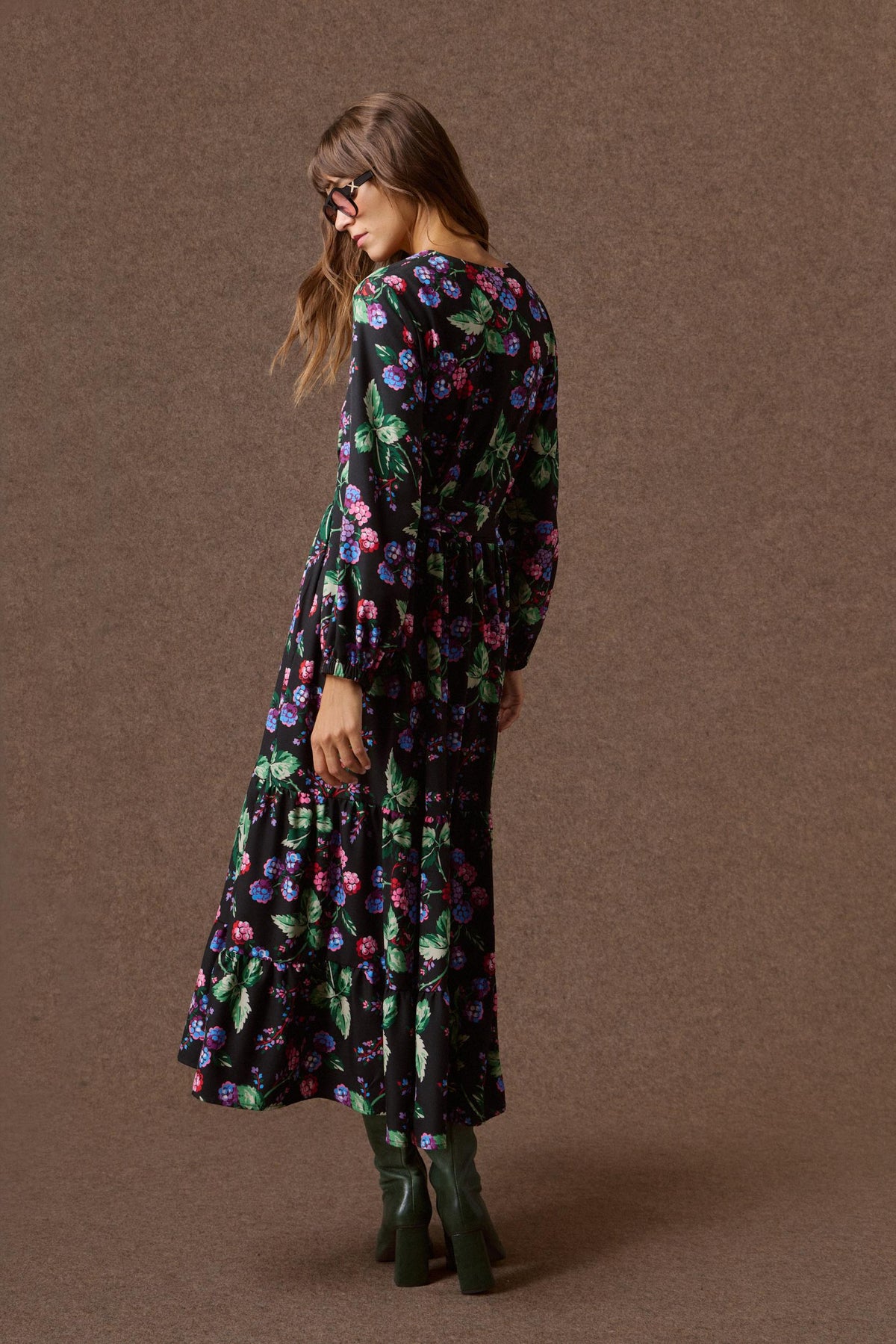 'ADELYN' ΜΑΞΙ ΦΟΡΕΜΑ (MULBERRY) MAMOUSH