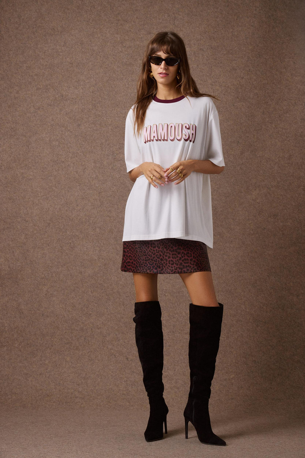 'MOLLY' OVERSIZED T-SHIRT MAMOUSH