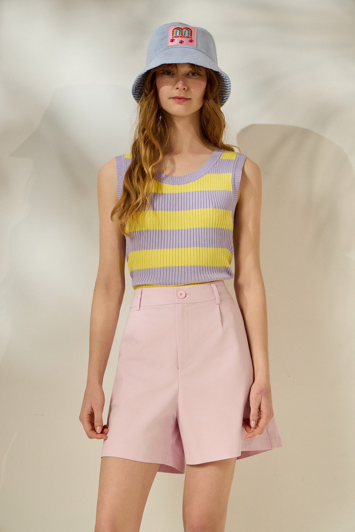 ‘GRETA’ ΒΑΜΒΑΚΕΡΟ ΣΟΡΤΣ (PINK) MAMOUSH