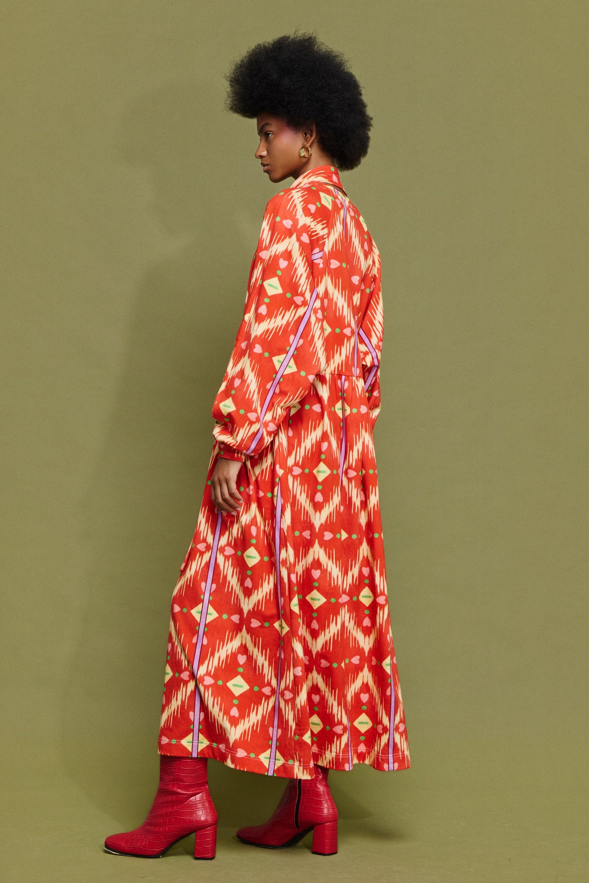 'DOMNA' ΦΟΥΤΕΡ ΜΙΝΤΙ ΦΟΡΕΜΑ (RED) MAMOUSH