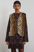 ‘EVI’ ΓΟΥΝΙΝΟ ΓΙΛΕΚΟ ANIMAL PRINT MAMOUSH