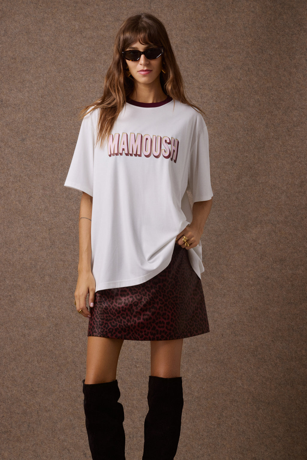 'MOLLY' OVERSIZED T-SHIRT MAMOUSH