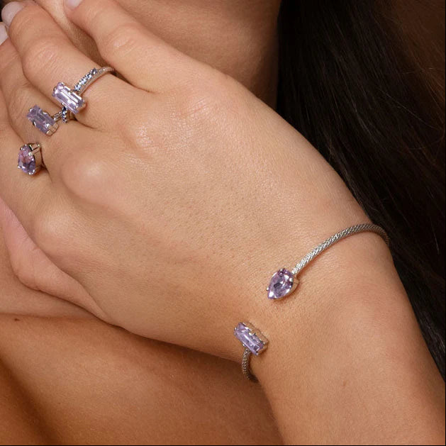 ΔΑΧΤΥΛΙΔΙ LUCY/ VIOLET TANZANITE CAROLINE SVEBDBOM